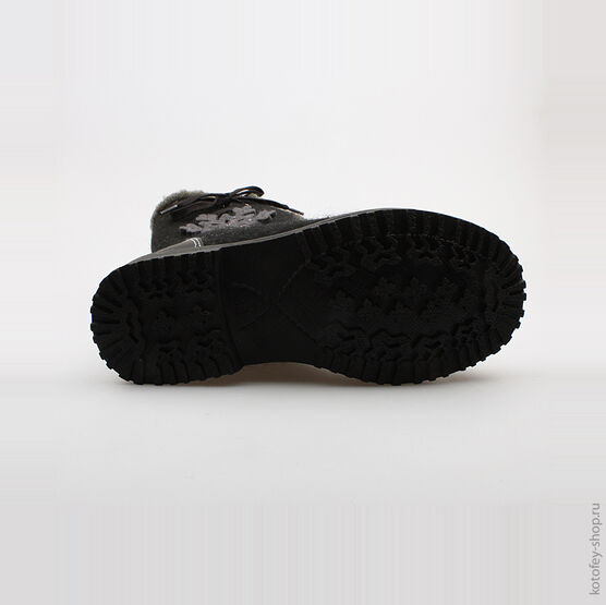 667011-42 Валенки для девочки черный фото №3