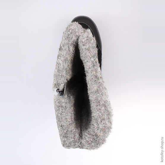 667016-41 Валенки для девочки черный фото №4