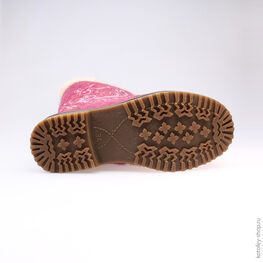 667016-42 Валенки для девочки бордовый фото №3