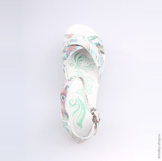 722006-22 Босоножки для девочки разноцветный фото №4