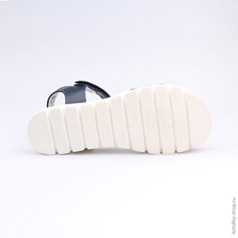 722008-21 Босоножки для девочки светло-синий фото №3