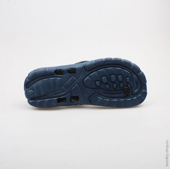 725007-01 Пляжная обувь синяя для мальчики светло-синий фото №3