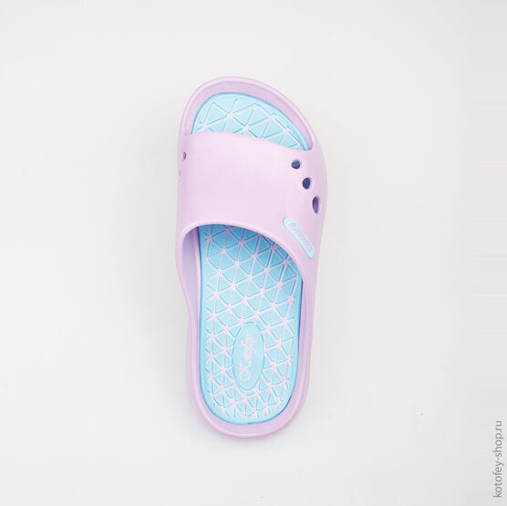 725010-01 Пляжная обувь сиреневая для девочки сиреневый фото №4