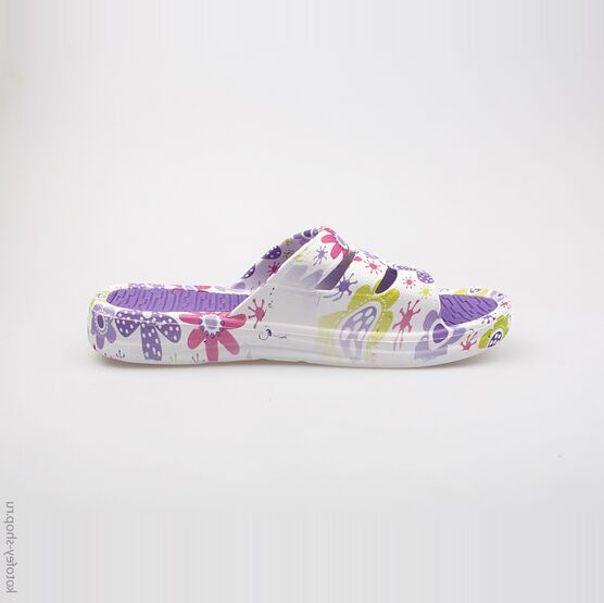 725013-01 Пляжная обувь сиреневая для девочки сиреневый фото №2