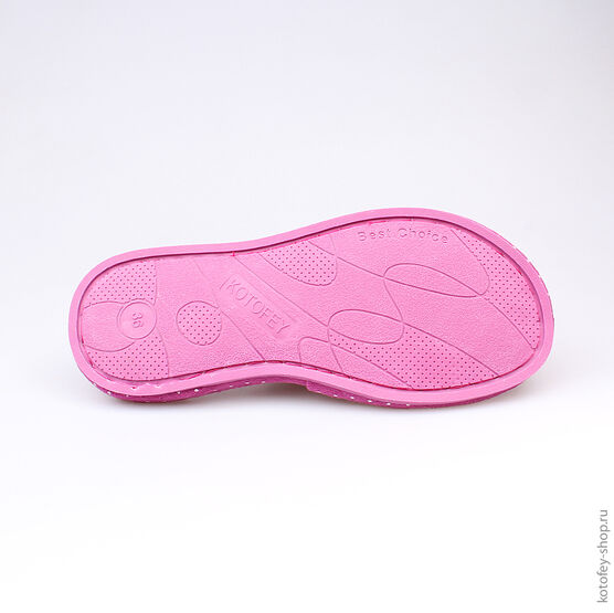731008-11 Тапочки фуксия для девочки фуксия фото №3