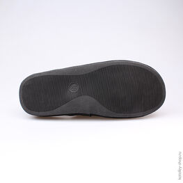 731011-11 Тапочки черные для мальчики черный фото №3