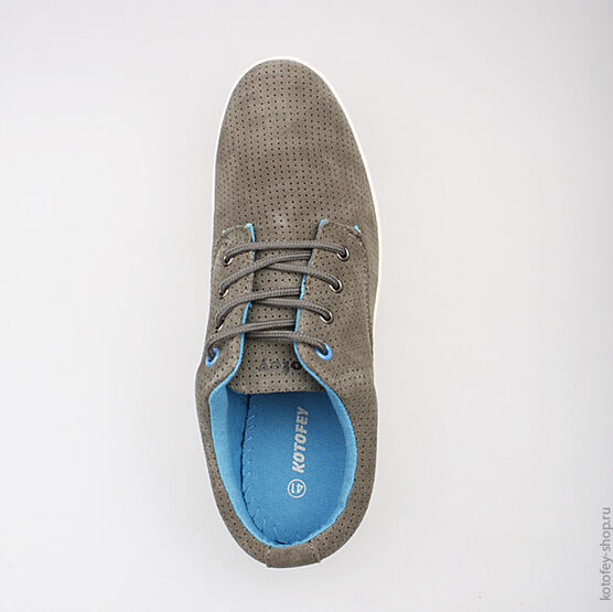 732046-15 Полуботинки для мальчики серый фото №4