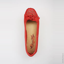 732074-02 Туфли для девочки коралл фото №4