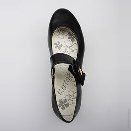 732078-21 Туфли для девочки черный фото №4