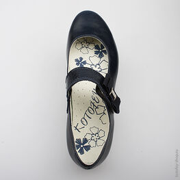 732078-22 Туфли для девочки светло-синий фото №4