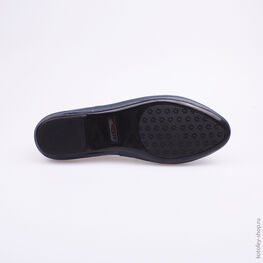 732099-21 Туфли для девочки бел-син фото №3