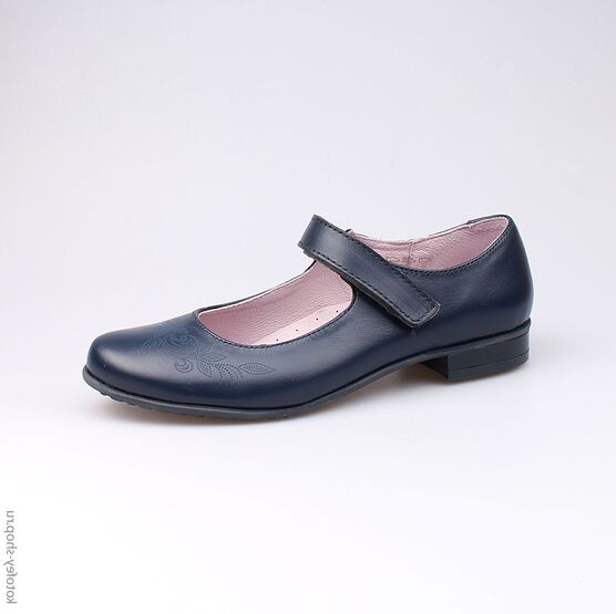 732124-23 Туфли для девочки светло-синий