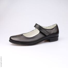 732124-24 Туфли для девочки черный