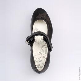 732124-24 Туфли для девочки черный фото №4