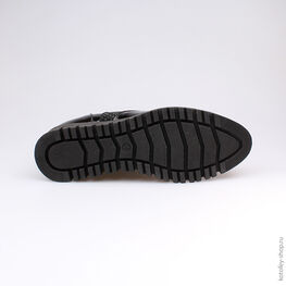 732125-22 Полуботинки для девочки черный фото №3