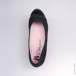 732138-21 Туфли для девочки светло-синий фото №4