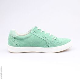 732145-21 Полуботинки для девочки зеленый фото №2