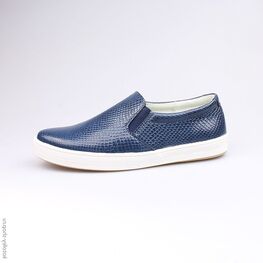 732151-24 Полуботинки для девочки светло-синий