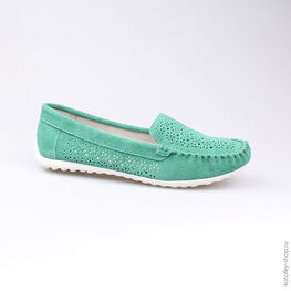 732163-21 Туфли для девочки зеленый