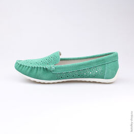 732163-21 Туфли для девочки зеленый фото №2