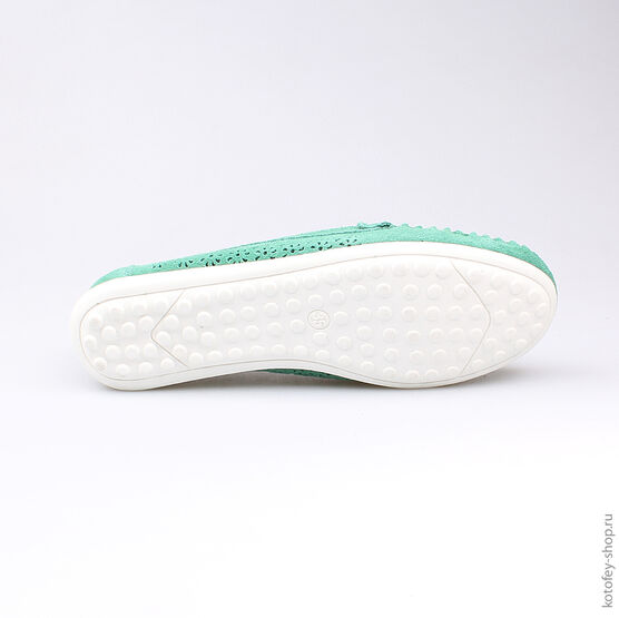 732163-21 Туфли для девочки зеленый фото №3