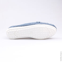 732163-22 Туфли для девочки голубой фото №3