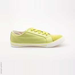 741009-14 Кеды для девочки салатовый фото №2