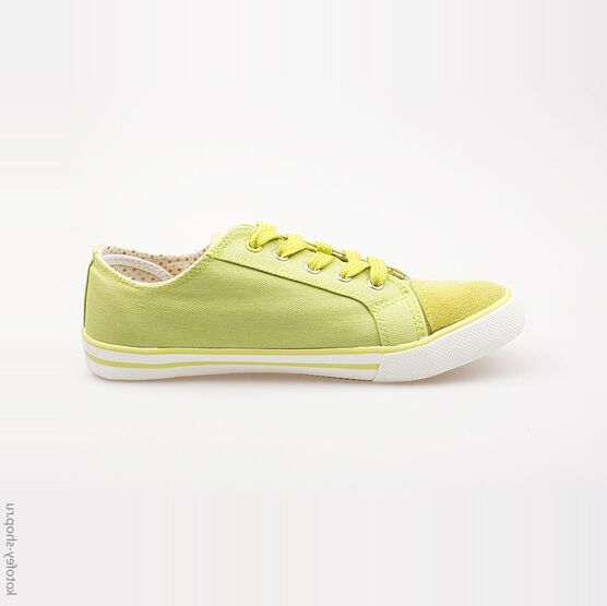 741009-14 Кеды для девочки салатовый фото №2