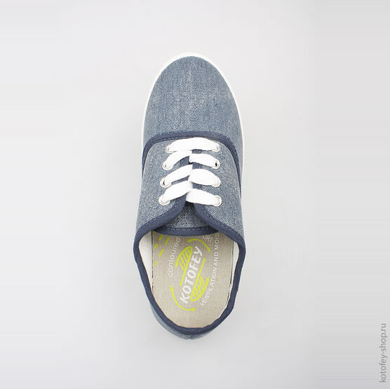 741016-11 Кеды для мальчики светло-синий фото №4