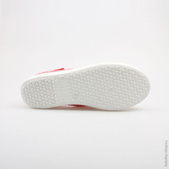 741020-12 Кеды для девочки коралл фото №3