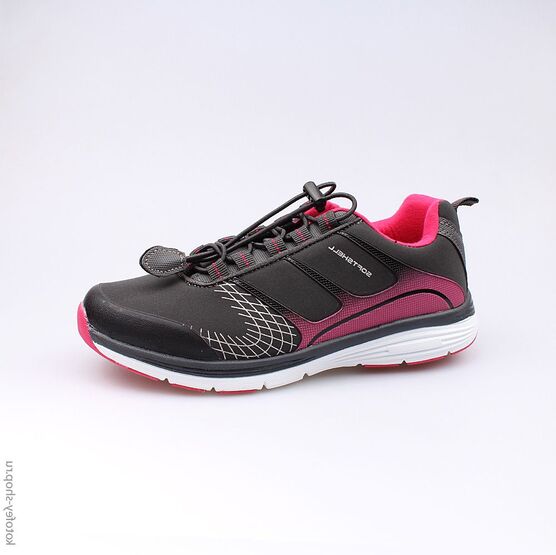 744053-74 Кроссовки для девочки чер-фук