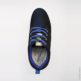 744069-11 Кроссовки для мальчики чер-син фото №4