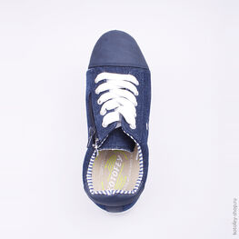 744072-11 Кеды для мальчики светло-синий фото №4