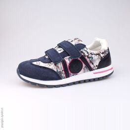 744074-71 Кроссовки для девочки светло-синий