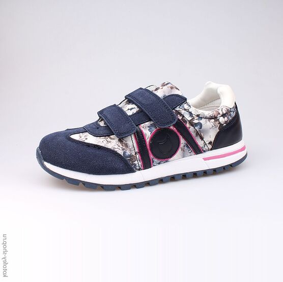 744074-71 Кроссовки для девочки светло-синий