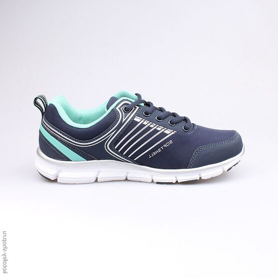 744087-72 Кроссовки на шнуровке для мальчики син-гол фото №2