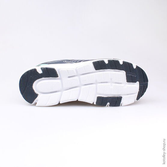 744087-72 Кроссовки на шнуровке для мальчики син-гол фото №3
