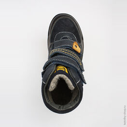 752061-32 Ботинки для мальчики светло-синий фото №4