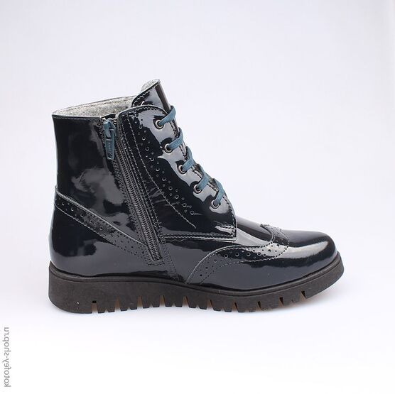 752068-32 Ботинки для девочки светло-синий фото №2