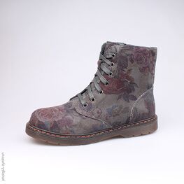 752072-42 Сапожки для девочки серый