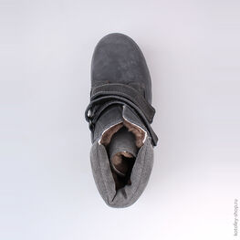 752078-51 Сапожки для мальчики светло-синий фото №4