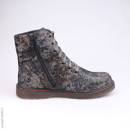 753004-32 Ботинки для девочки серый фото №2