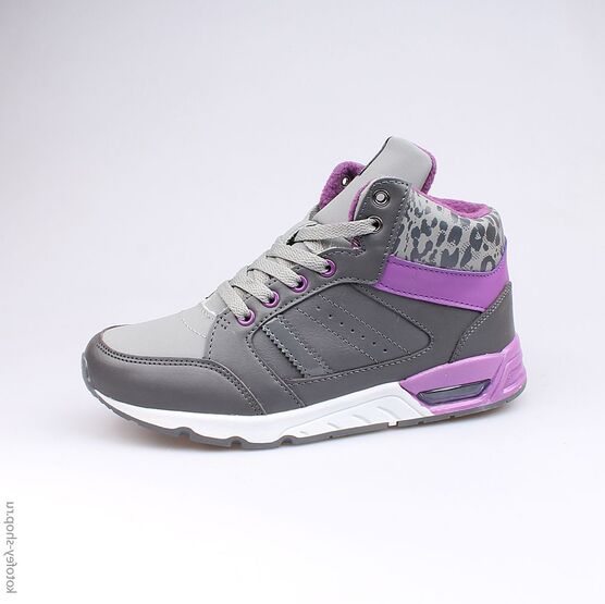 753005-42 Сапожки для девочки сер-сир