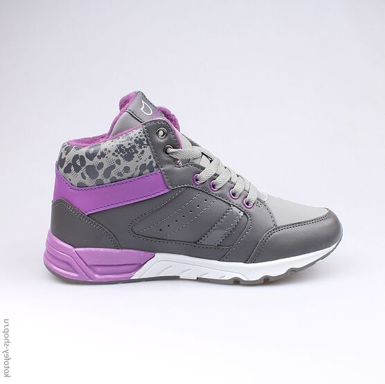 753005-42 Сапожки для девочки сер-сир фото №2