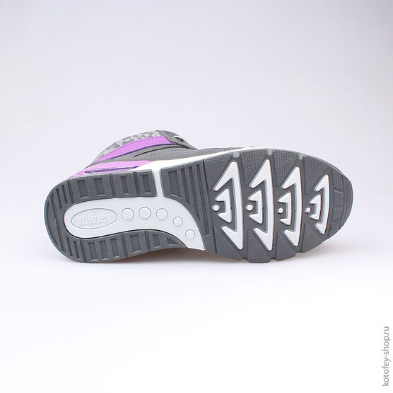 753005-42 Сапожки для девочки сер-сир фото №3