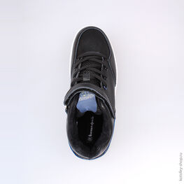 754012-31 Ботинки для мальчики чер-син фото №4