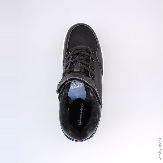 754012-31 Ботинки для мальчики чер-син фото №4