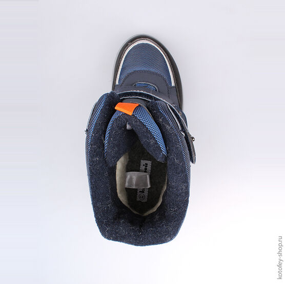 754915-41 Мембранные ботинки для мальчики светло-синий фото №4