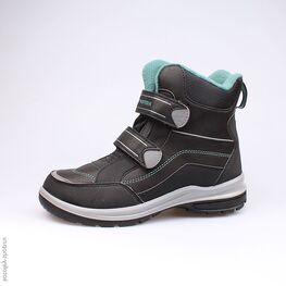 754917-42 Мембранные ботинки для мальчики чер-сер