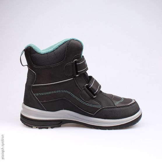 754917-42 Мембранные ботинки для мальчики чер-сер фото №2